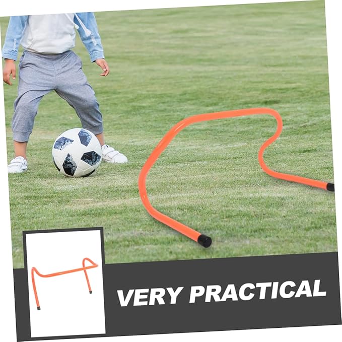4Pcs Agility Hurdles Sports Training Hurdles for Material for Football and Basketball Develop Speed and Coordination Skills