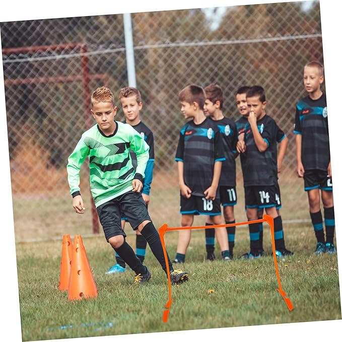 HANABASS Adjustable Soccer Training Hurdles Versatile Agility Equipment for Football Baseball Durable Design for Athletes to Enhance Speed and Footwork