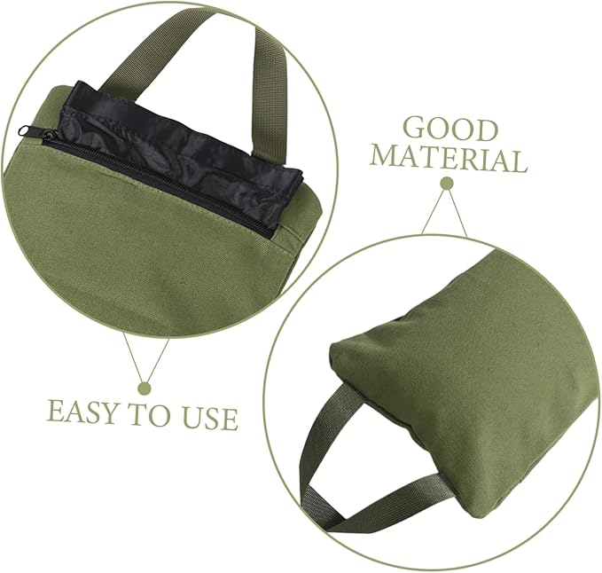 POPETPOP Weightlifting Sandbag for Yoga Gym Supply Canvas Exercise Pouch Zipper