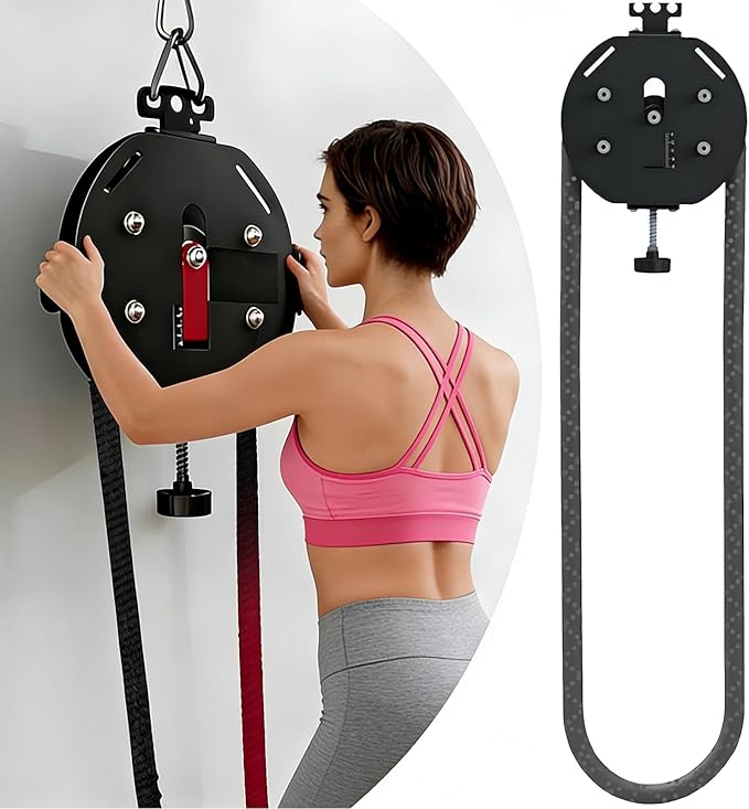 Endless Rope Trainer | Adjustable Resistance Trainer Machine For Home Gym | Suspension Endless Rope Pulley| 330lb Load Capacity, 30kg Max Resistance For Full Body Workout,Strength Training