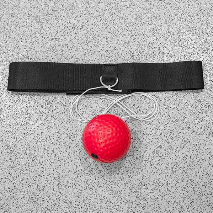FORZA Boxing Reflex Ball | Boxing Training Ball - Premium Boxing Equipment For Gym Workouts & Fitness | MMA Speed Training Equipment | Portable Reaction Ball