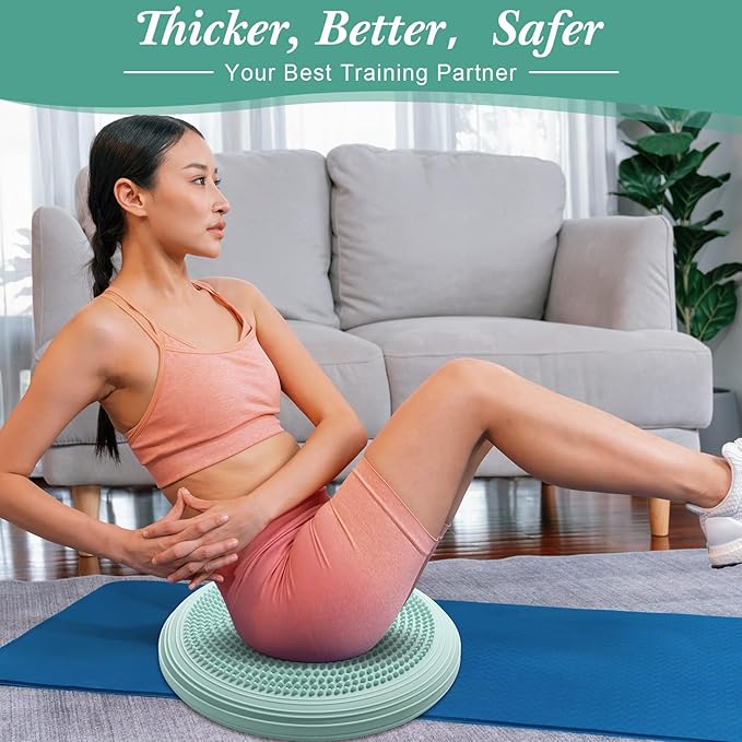 Libima Wobble Cushion Wiggle Seat for Sensory Kids, Flexible Seating for Classroom Elementary Balance Board for Office School Home