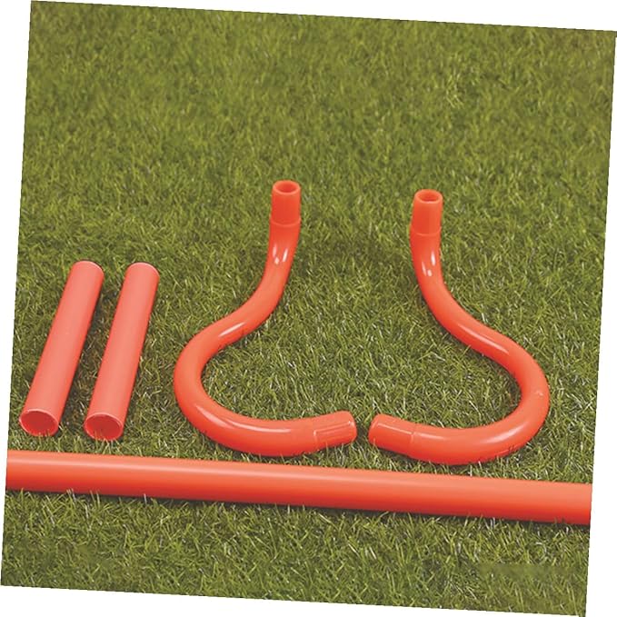 3pcs Detachable Agility Hurdles Speed Training Equipment for Soccer Basketball Football with Adjustable Height Fitness Workout Drills