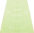 agoy Gecko Warrior - Next-Gen Microfiber Yoga Towel - Double-Sided Silicone Non-Slip Grip – Ideal for Hot Yoga - Ultra Absorbent, Easy to Wash, Travel-Friendly - 30% Recycled Material - Free Wet Bag