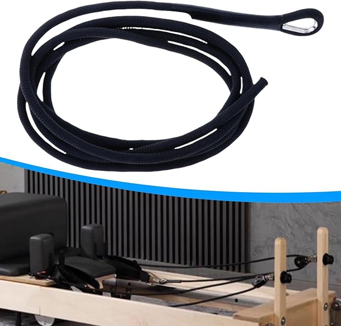 Pilates Reformer Pull Rope 278cm Pilates Core Bed Professional Parts Replacement Strap for Exercise Equipment,
