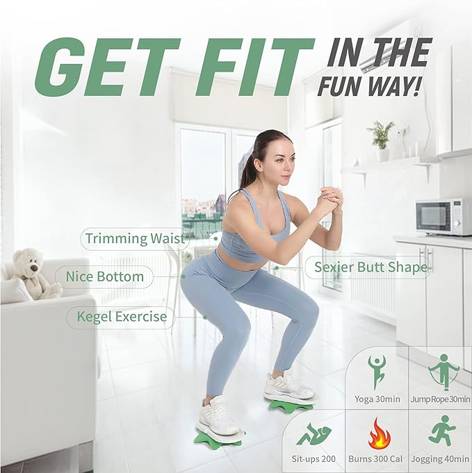 Ab Twister Board,Twister Exercise Board,Waist Twisting Disc-Ab Board Exercise,Twisting Stepper,Waist Trainer Trimmer,Ab Board-for Ab Exercise Abs Core,Slimming Waist Full Body Toning Workout Home Gym