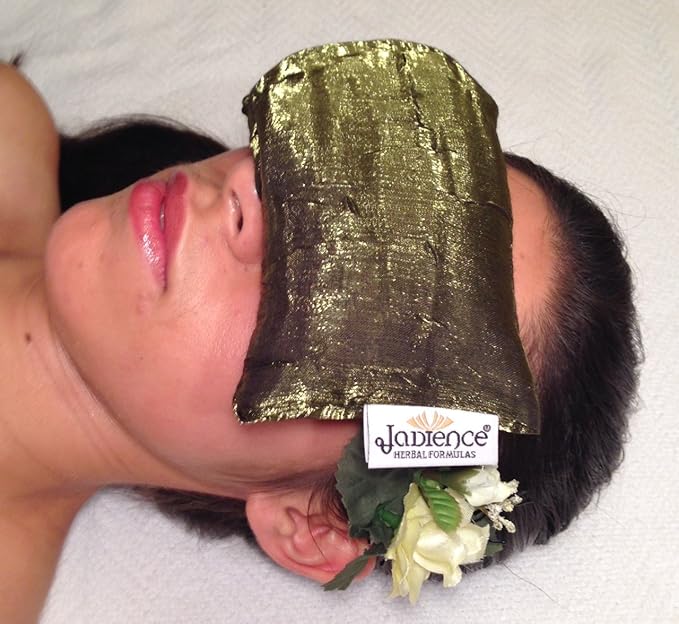 JADIENCE Lavender Eye Mask - GREEN: Soothing Eye Pillow for Stress & Tired Eyes! | Perfect Yoga Eye Bag | Best Eye Mask for Migraines