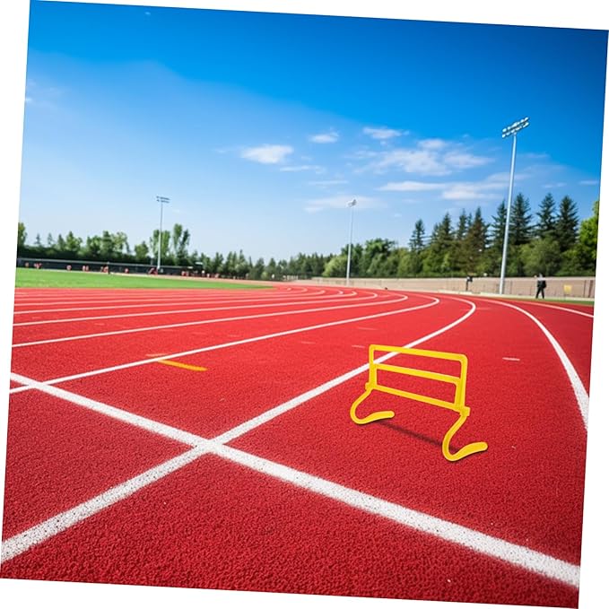 SUPVOX Adjustable Height Football Agility Hurdles Portable Training Equipment for Athletes Speed Hurdles Sturdy Base