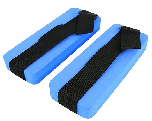 CanDo 20-4040B Ankle Cuffs, Pair, Blue
