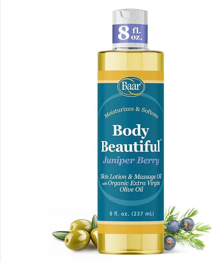 Body Beautiful with Juniper Berry Massage Oil