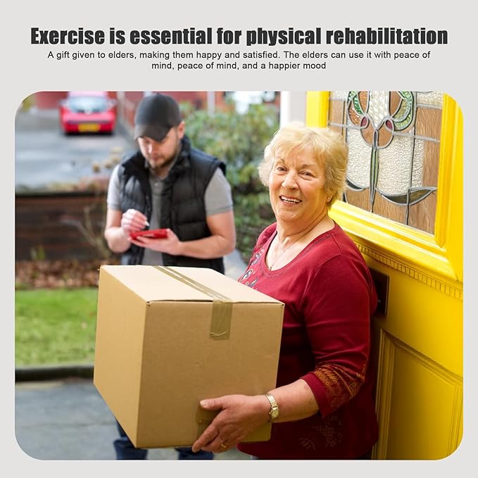 Pedal Exerciser Bike for Physical Therapy,Hand Arm Leg Knee Peddler,Adjustable Knee Bike for Seniors,Rehabilitation Machine Elderly Home Exercise Bikes for Total Body, with Gift Box & Monitor