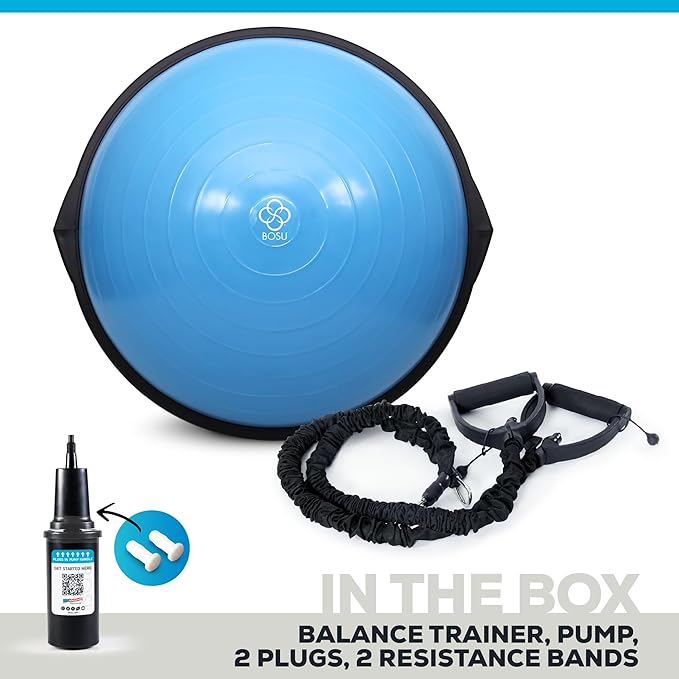 BOSU® Balance Trainer with Resistance Bands