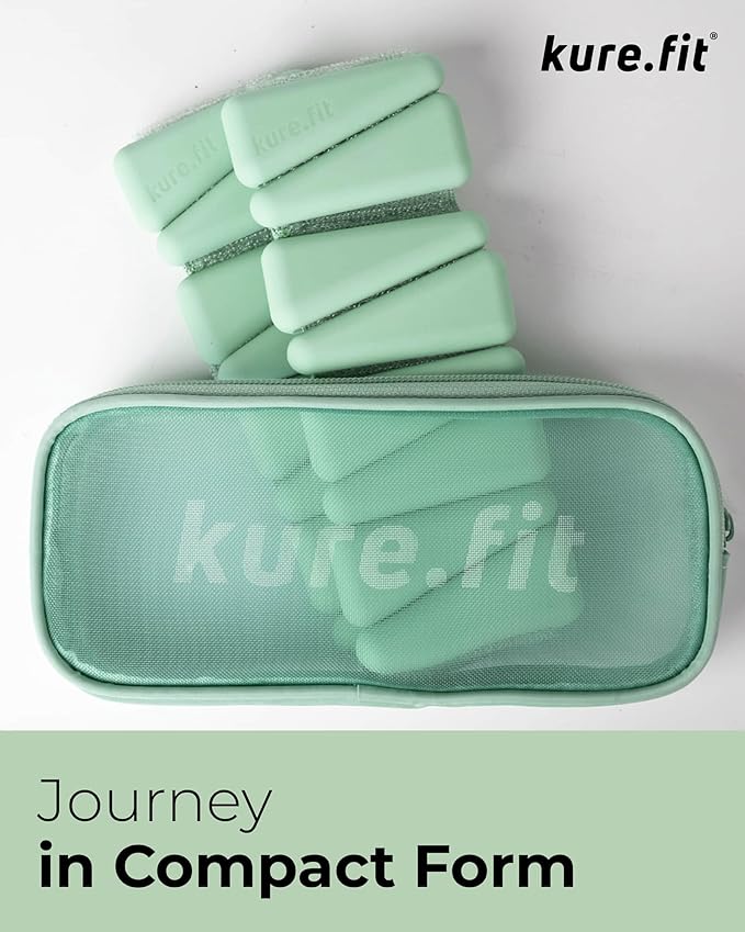 Sage Pilates Kit 1lb Weighted Bangles 2to5lb Dumbbell Bundle