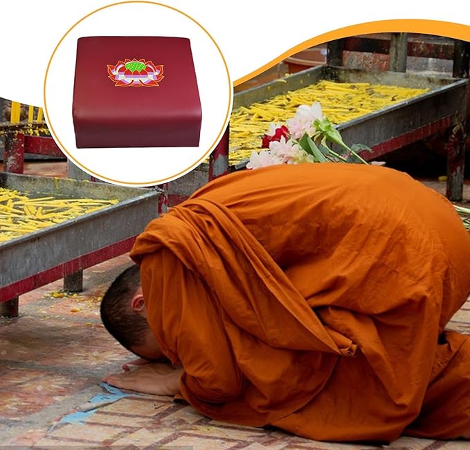 Meditation Bench Praying Cushion for Knees Accessories Easy to Clean Sitting Meditation Cushion Prayer Bench for Tea Ceremony