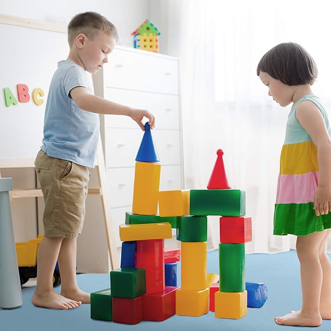We Sell Mats 3/8" Thick Multipurpose EVA Foam Exercise Floor Mat, Interlocking Tiles, Anti-Fatigue for Home or Gym