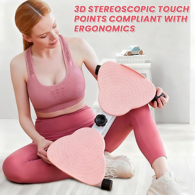 Waist Twist Workout Machine, Ab Machine Weight for Slim Waist and Core Ab Exercise Foot Massage and Weight Loss, Noiseless Home Gym Exercise Equipment for Women Men