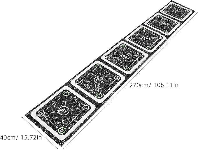 UPKOCH Agility Ladder Mat: Speed and Agility Training Equipment - Ladder Pad for Kids Youth Adults Soccer Football Practice Fitness Sports
