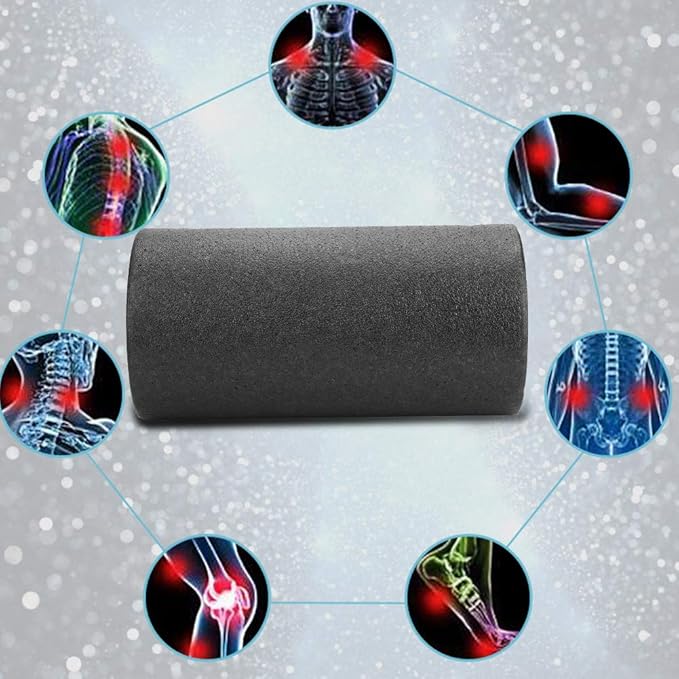 Manual Massage Ball,EPP Yoga Foam Roller Massage Ball Set Point Body Muscle Stress Relief Tool for Shoulders, Arms, Neck, Back and Feet (30x15x15cm Foam Roller)
