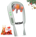 Snailax Cordless Shiatsu Neck Massager with Heat, 4D Kneading Back Shoulder Massager Deep Tissue, Larger Massage & Heating Area, Gift for Mom Dad