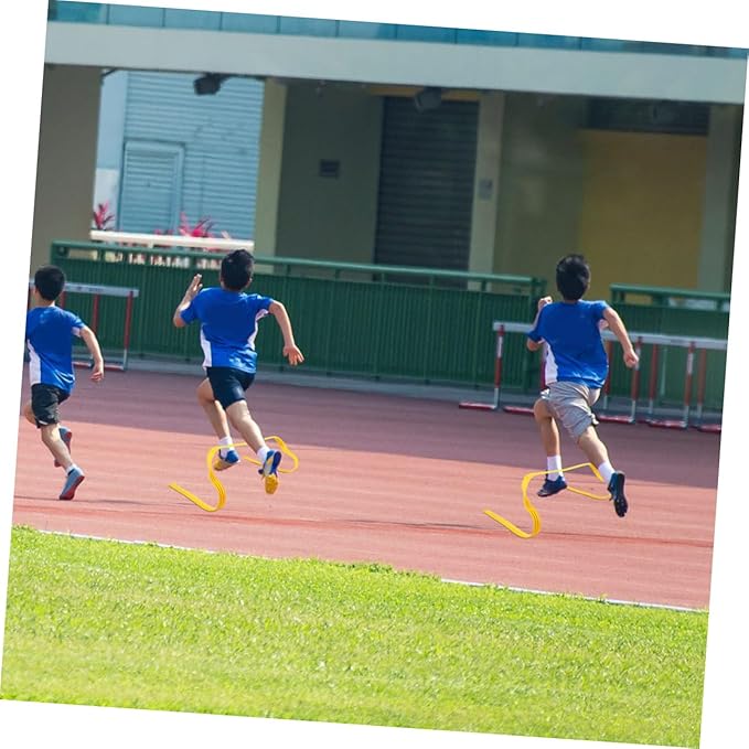 4Pcs Training Hurdles Durable Outdoor Exercise Equipment for Speed and Agility High Football Training Hurdles for Youth for Coordination and Flexibility Drills