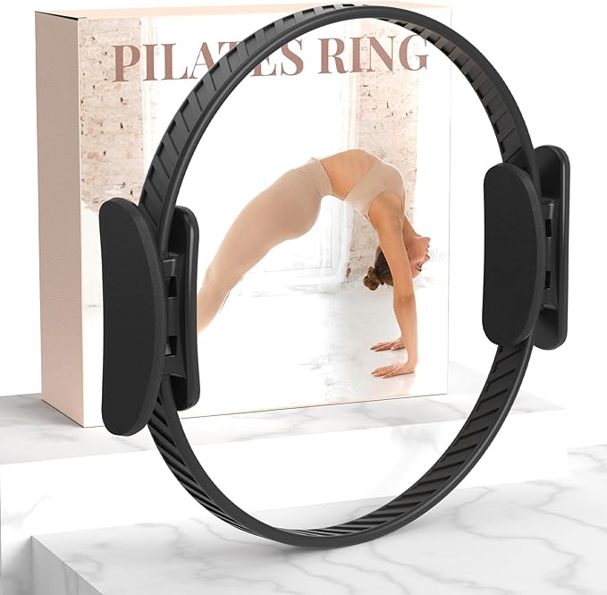 JKSHMYT Pilates Ring, Pilates Equipment- 14.5" Home Pilates,Starter Sets,Better me Essentials Magic Pilates for Workouts