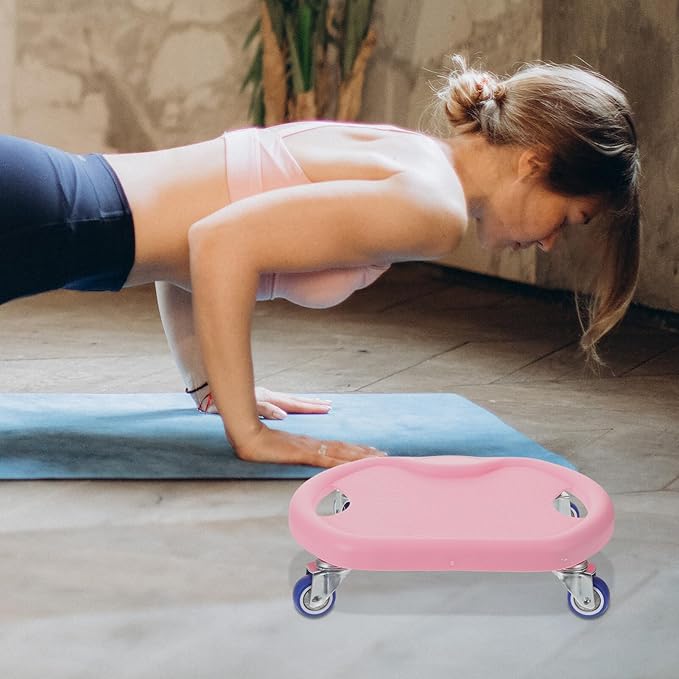 SUPVOX 1set Abdominal Training Sliding Discs with Knee Pad Portable Fitness Equipment for Full Body Workouts Silent Design for Home Gym and Travel Versatile Workout Sliders for Core