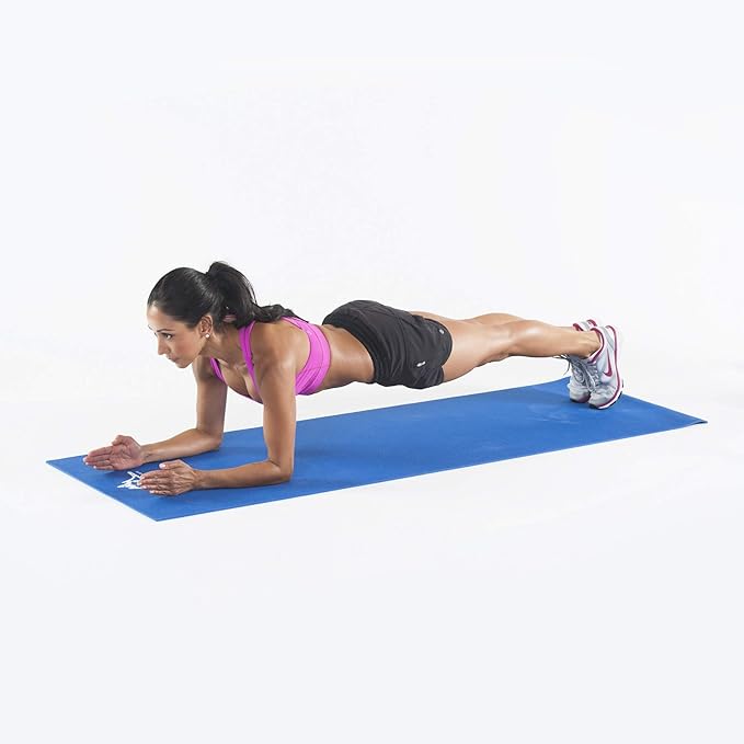 Black Mountain Products Yoga Equipment Starter Kit - Yoga Mat Blocks Strap and Carrying Bag