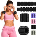 Adjustable Wrist Weights for Women Men, Leg Weights for Women 0.75lb-1lb-1.3lb Each for Walking, Yoga, Dance, Barre, Gym