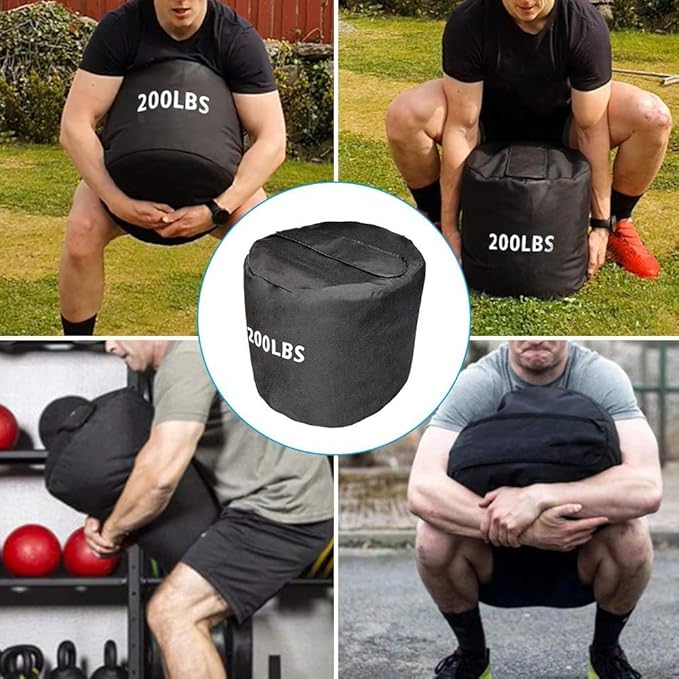 Sandbag Adjustable Heavy Duty Workout Sandbags Fitness Sandbags for Lifting Exercise Bodybuilding 100LBS