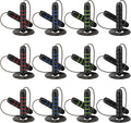 Junkin 12 Pieces Jump Ropes for Fitness with Ball Bearings Speed Jumping Adjustable Skipping Rope with Foam Handles Exercise Stuffer for Men Women Cardio Training Slim Body