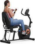MERACH Recumbent Exercise Bikes for Home with Smart Bluetooth Equipment Exercise Bikes App,LCD,Heart Rate Handle Stationary Bikes for Home, Magnetic Recumbent Exercise Bike for Seniors Gym S08/S23