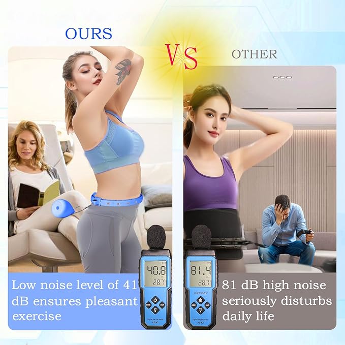 2025 New Silent Smart Weighted Fitness Circle, Weighted Circle for Adults Weight Loss,18 Detachable Links Waist 30"- 50", Exercise Circle for Women & Men