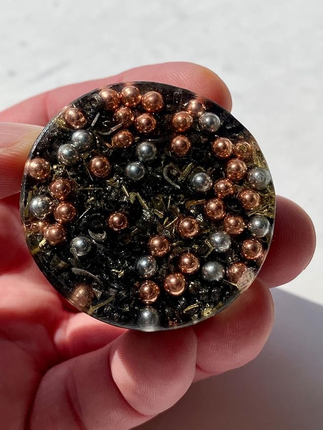 Shungite Orgone Generator Energy Accumulator 7.83Hz/432Hz/528Hz/Advance Harmonics Many Beautiful Ingredients! (Shungite)