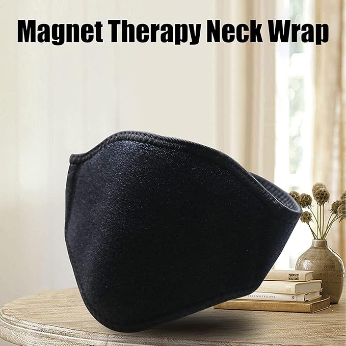 Neck Support Protection Sports Cervical Support, Neck Pain Neck Collar Magnetic Neck Therapy with Integrated Hot Therapy Adjustable Cervical Collar