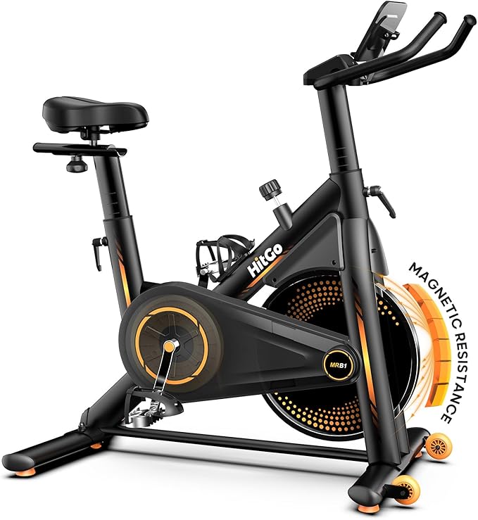 Office Exercise Bike Desk Chair,330 lbs Heavy Duty Under Desk Bike with 9-Level Height Adjustable Seat 24.4"-33.8",8-Level Resistance & Rolling Wheels,Quiet Fitness Chair for Home Office
