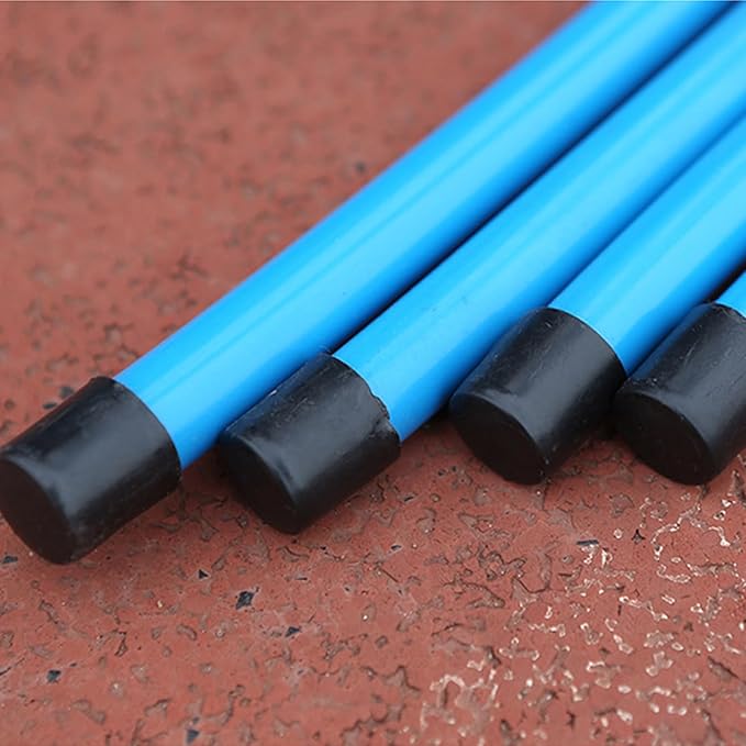 Adjustable Athletic Speed Training Hurdles Jumping and Speed Training Fitness Hurdles for Basketball Soccer Set of 5