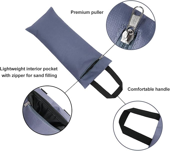 Unfilled Yoga Sand Bag, Yoga Fitness Workout Empty Sandbag Dance Strength Training Weighted Exercise Body Building Sand Bag for Yoga Weights and Resistance Training