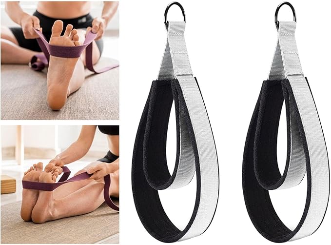 2X Pilates Double Loop Straps Exercise Straps Exercise