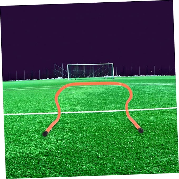 Homoyoyo Agility Hurdles 3pcs 15cm Plastic Speed Hurdles Soccer Training Equipment for Youth Sports and Football Practice