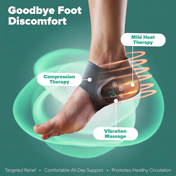Foot Renew Triple Method Massager for Home Use - The Official 2026 - Relaxation Support for Foot and Ankles - 1 Piece