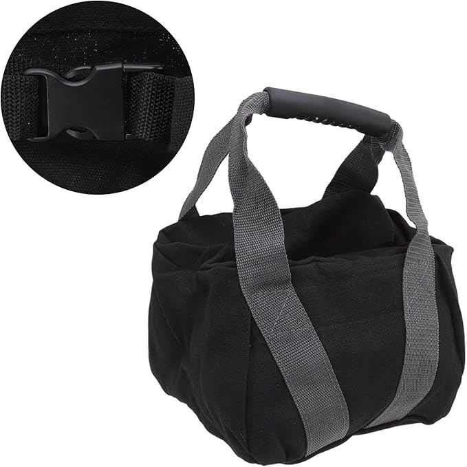 Heavy Duty Workout Sandbag, Workout Sandbag with Ergonomic Handle, 12oz Tear Canvas Weightlifting Sand Bag for Fitness Exercises