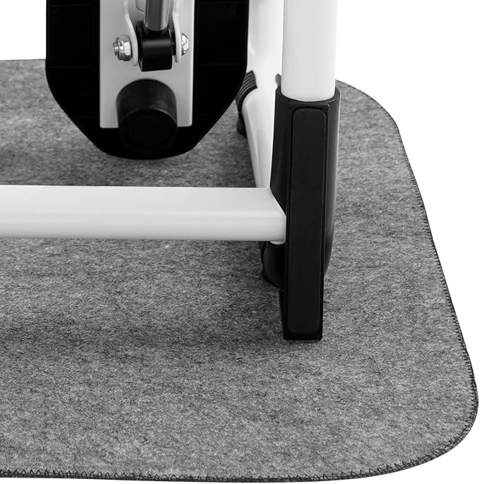 Mini Steppers for Exercise at Home, Side-to-Side Lateral Rocking Fitness Stepper with Digital Monitor/Resistance Bands Machine, Total Body Workout, 300LBS Capacity for Home Workout