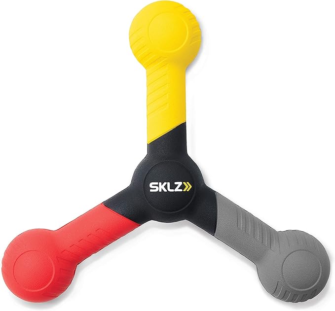 SKLZ Reactive Catch Trainer for Improving Hand-Eye Coordination & Speed, Grey/ Yellow/ Red