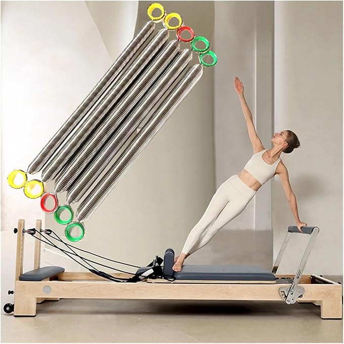Pilates Pro Chair Springs 5pcs Pilates Reformer Pilate Equipment Accessories Core Bed Yoga Music Wire Steel Tension Springs