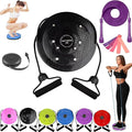 Waist Sculptor, 2026 New Waist Twister Machine Exercise with Arm Bands, Ab Board Waist Twist Machine for Exercise, Legs, Buttocks, Hip Exercise