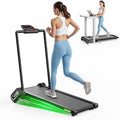 Walking Pad Treadmill with Auto Incline, 6 in 1 Under Desk Treadmill, 6-Level Incline Treadmills, 2.5HP Portable Treadmills for Home with 330LBS Capacity, LED Display, Remote Control