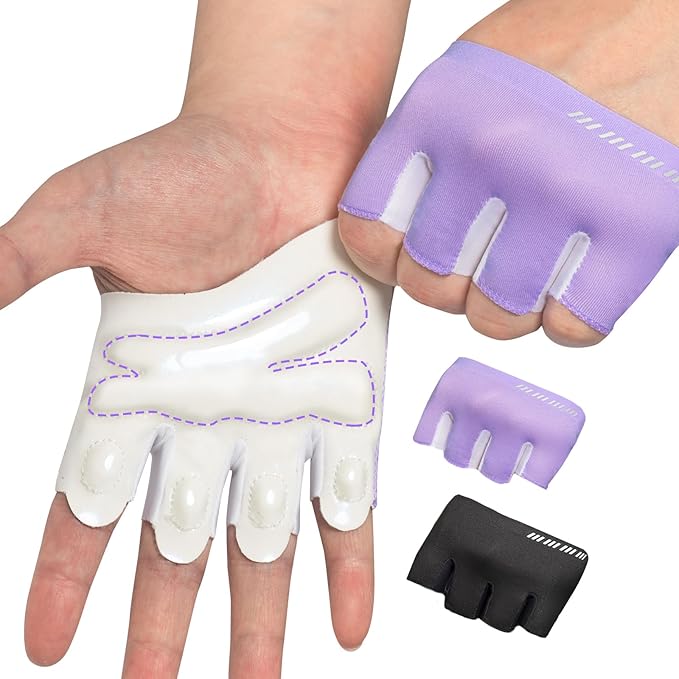 RIGWARL Weight Lifting Workout Gloves Men Women, Breathable Barehand Gym Gloves for Weightlifting Rowing Exercise Training Fitness Crossfit WODs