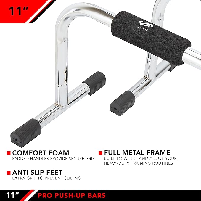 JFIT Tall Push Up Bar Stand