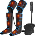 CINCOM Leg Massager with Heat and Compression, Air Compression Leg Massager for Circulation and Pain Relief Muscles Relaxation Gifts FSA - HSA