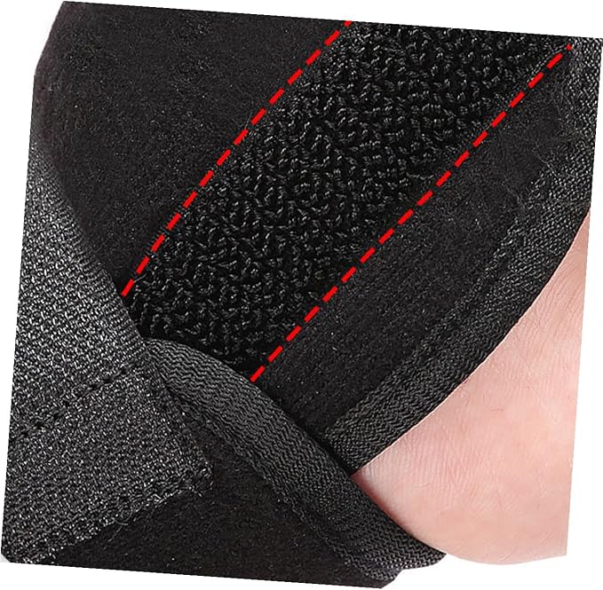 Toyvian 2pcs Sports Wrist Support Brace with Compression Fit, Breathable Wrist Wraps for Gym Weightlifting and Fitness, Left and Right Hand Stabilizer Wraps for Joint Protection